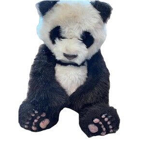 Tiger FurReal Friends Luv Cub Panda Animatronic Panda Bear Toy 2004 WORKING